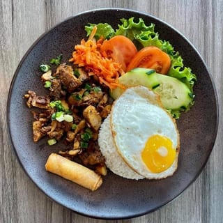 Cơm Gà Nướng (Grilled Chicken & Rice)