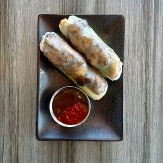 Gỏi Cuốn Thịt Nướng  (Grilled Pork Spring Rolls)