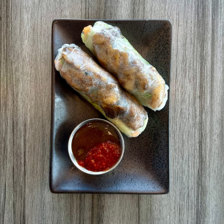Savor Our Fresh Spring Rolls